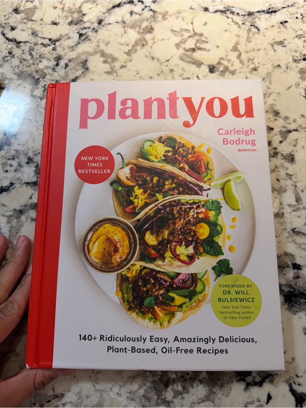 Plantyou Cookbook by - White & Red Cover